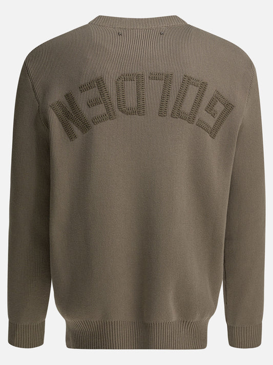 Golden Goose "Golden" crewneck sweater Beige