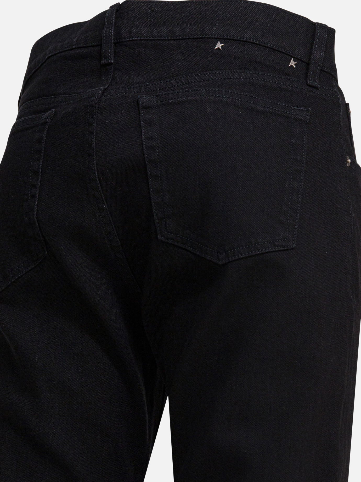 Straight-leg jeans Solid colour Black - Golden Goose Men | PDP | VIETTI Online Store | Zoom-Modal_4