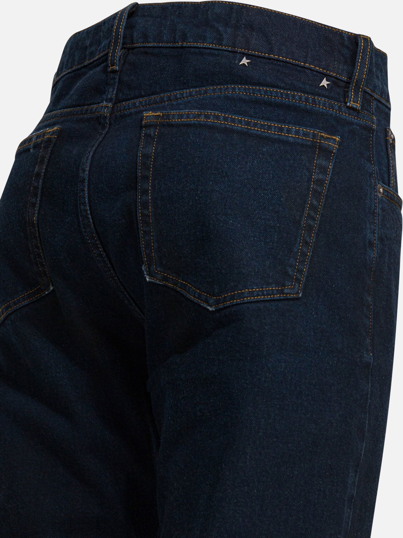 Straight-leg jeans Solid colour Blue - Golden Goose Men | PDP | VIETTI Online Store | Zoom-Modal_4