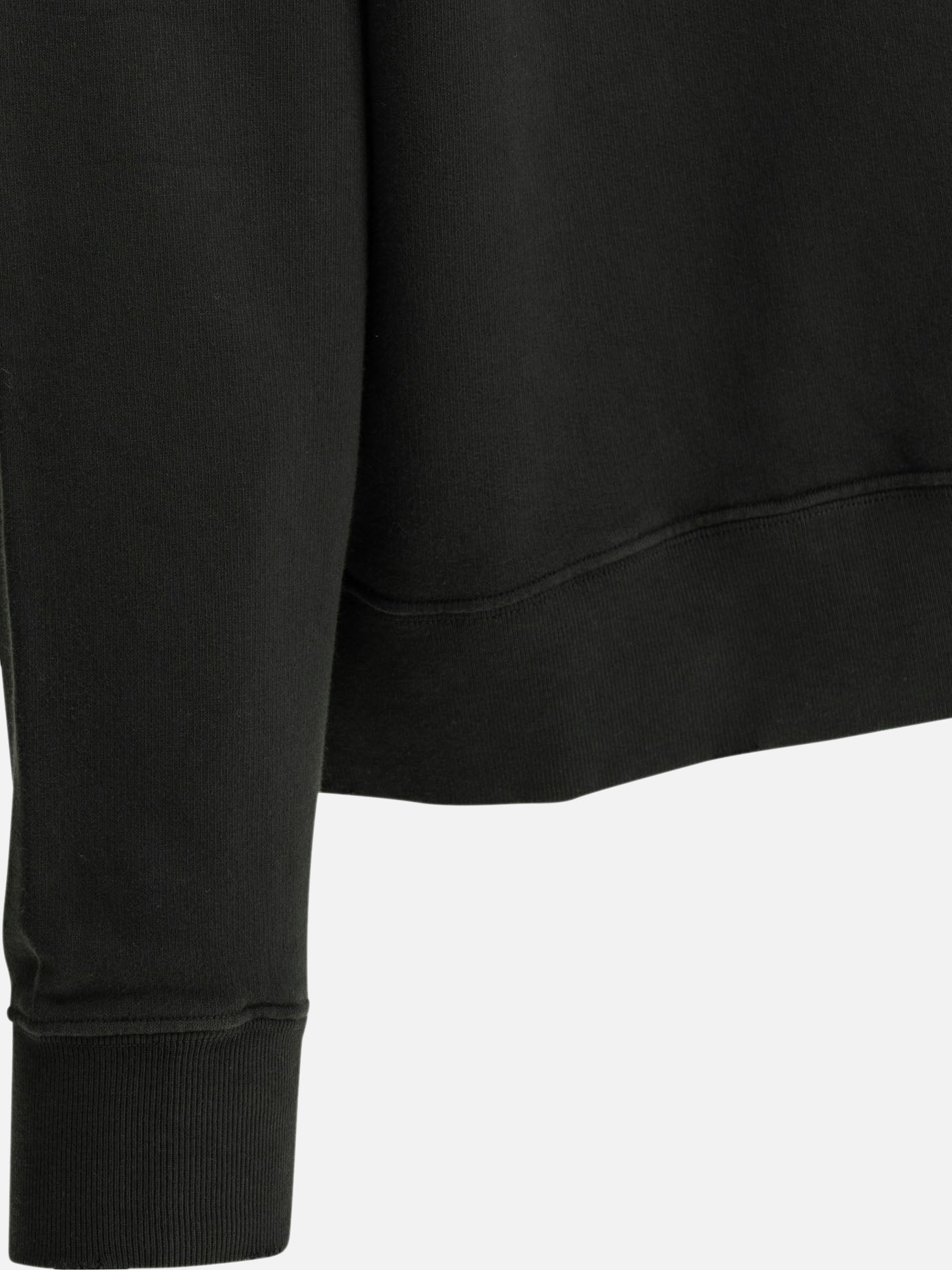 Golden Goose Crewneck sweatshirt with reverse logo Black