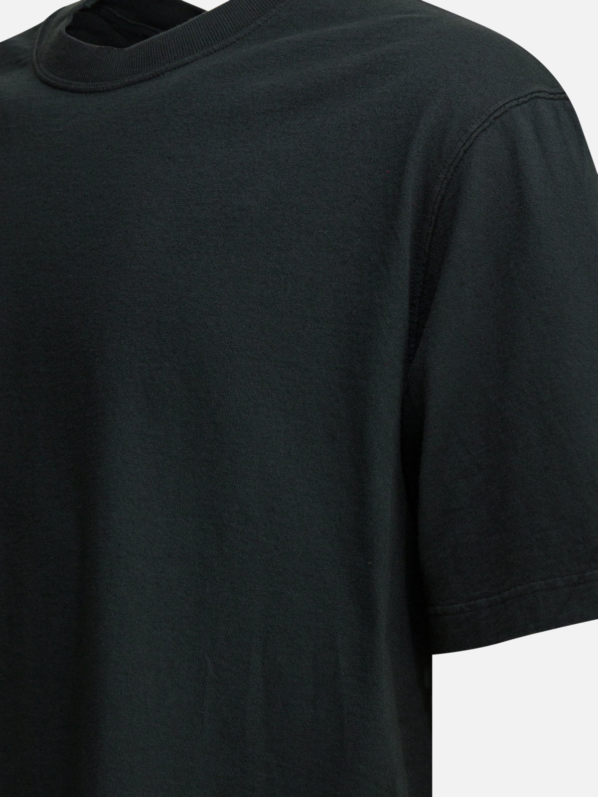 Golden Goose Jersey t-shirt with reverse logo Black