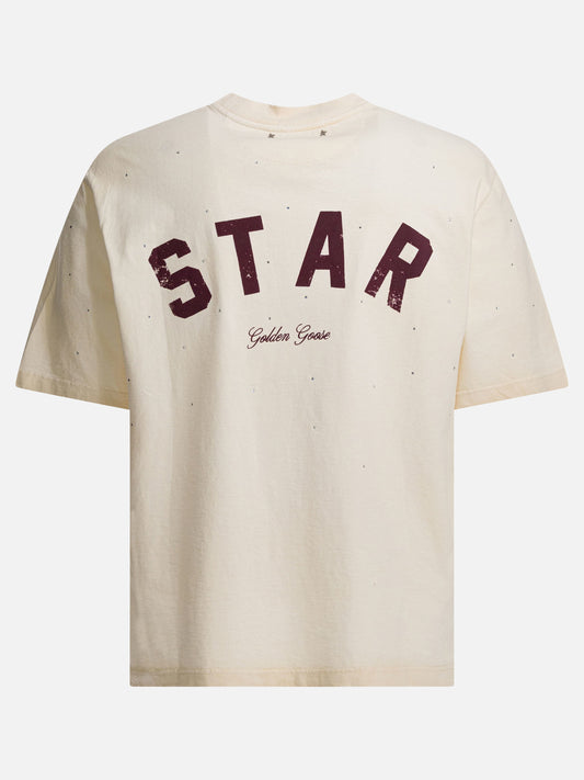 Crewneck t-shirts Graphics White - Golden Goose Men | PLP | VIETTI Online Store | 2