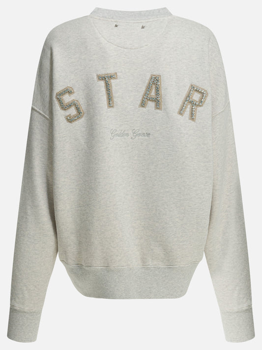 Felpe girocollo Logo Grigio - Golden Goose Donna | PLP | VIETTI Online Store | 2