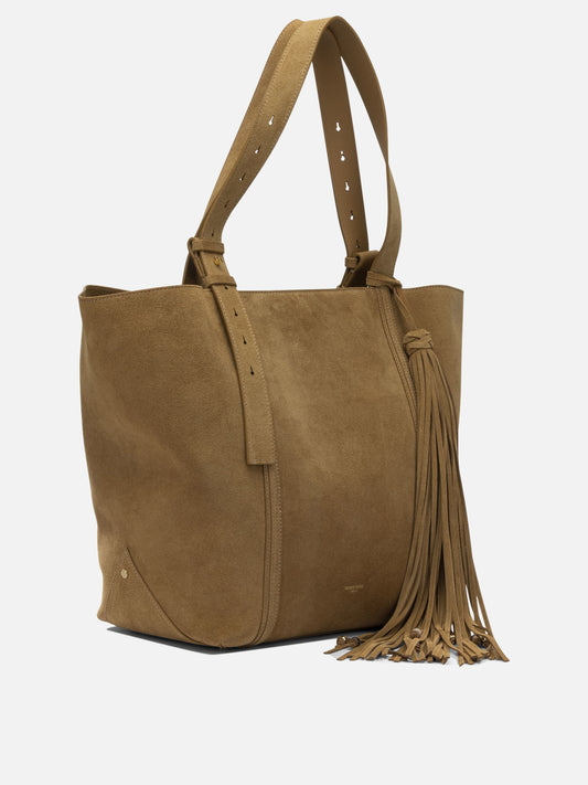 Golden Goose "East West" large shoulder bag Brown