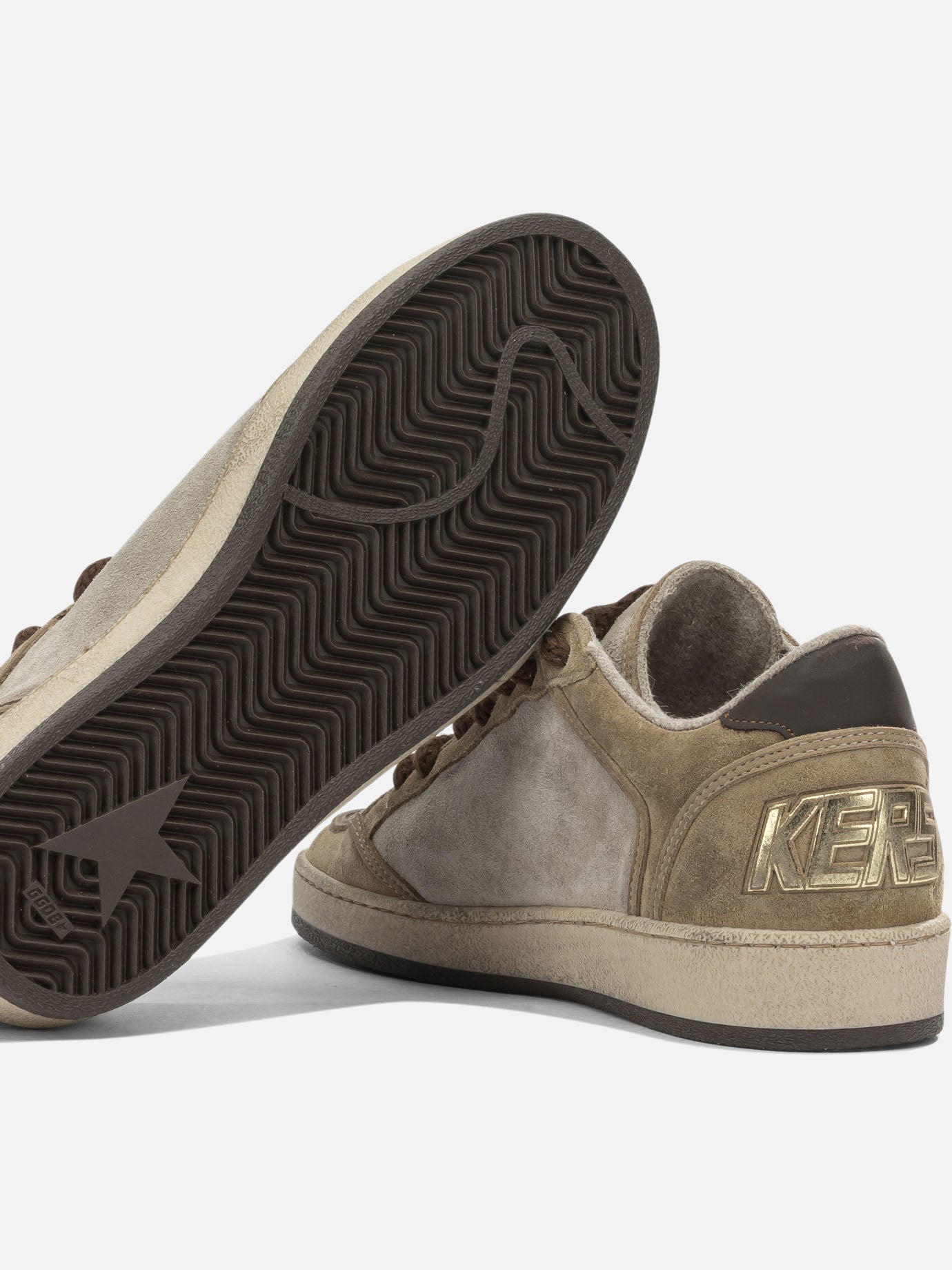 Low top sneakers 97% cow leather 2% polyethylene 1% cotton - 100% rubber Beige - Golden Goose Women | PDP | VIETTI Online Store | Zoom-Modal_5