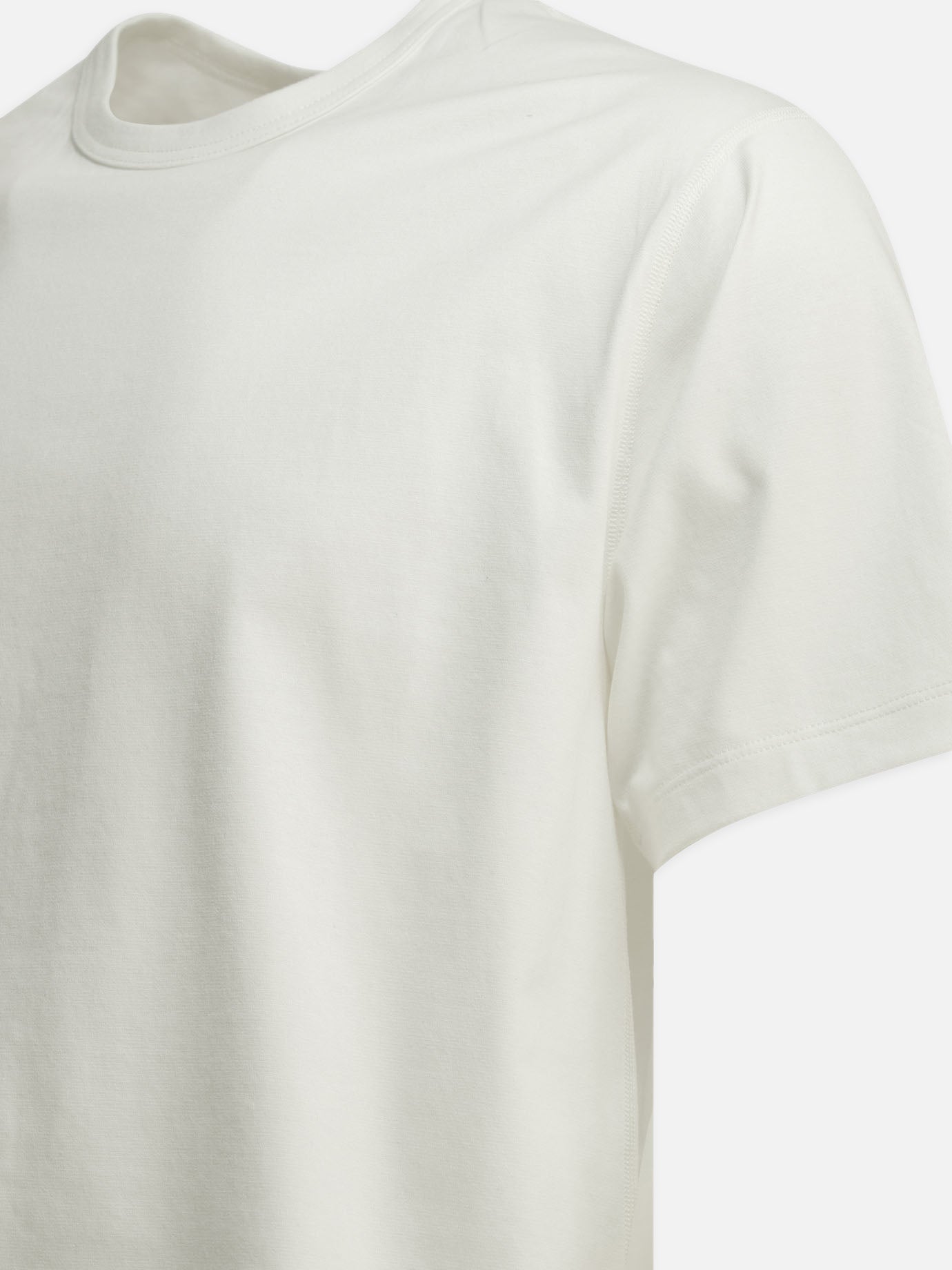 Crewneck t-shirts Solid colour White - Goldwin Men | PDP | VIETTI Online Store | Zoom-Modal_4