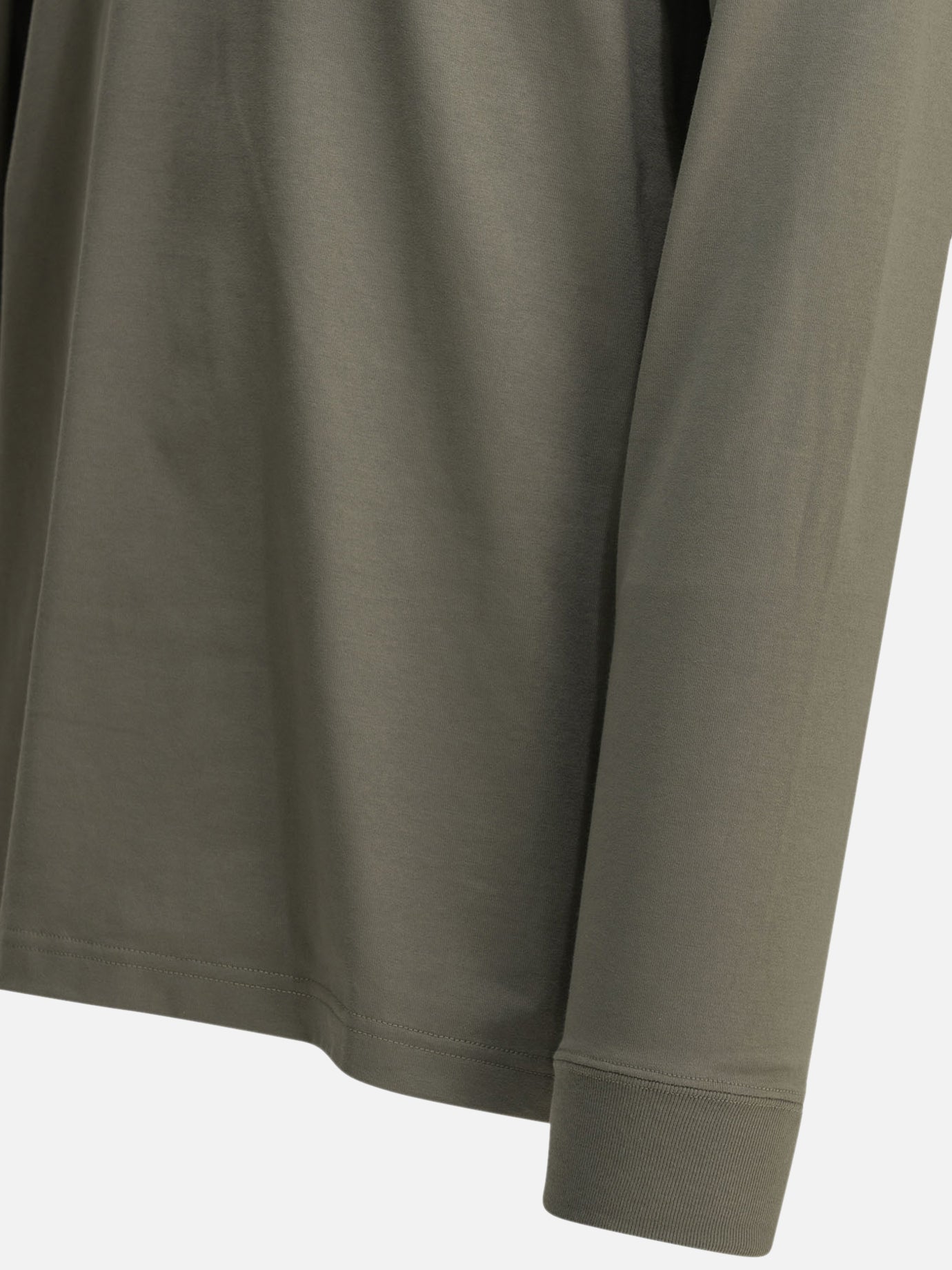 Crewneck t-shirts Solid colour Grey - Goldwin Men | PDP | VIETTI Online Store | Zoom-Modal_4