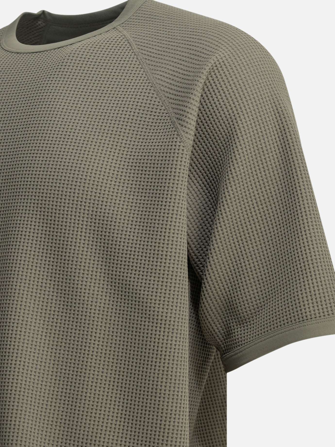 Crewneck t-shirts Solid colour Grey - Goldwin Men | PDP | VIETTI Online Store | Zoom-Modal_4