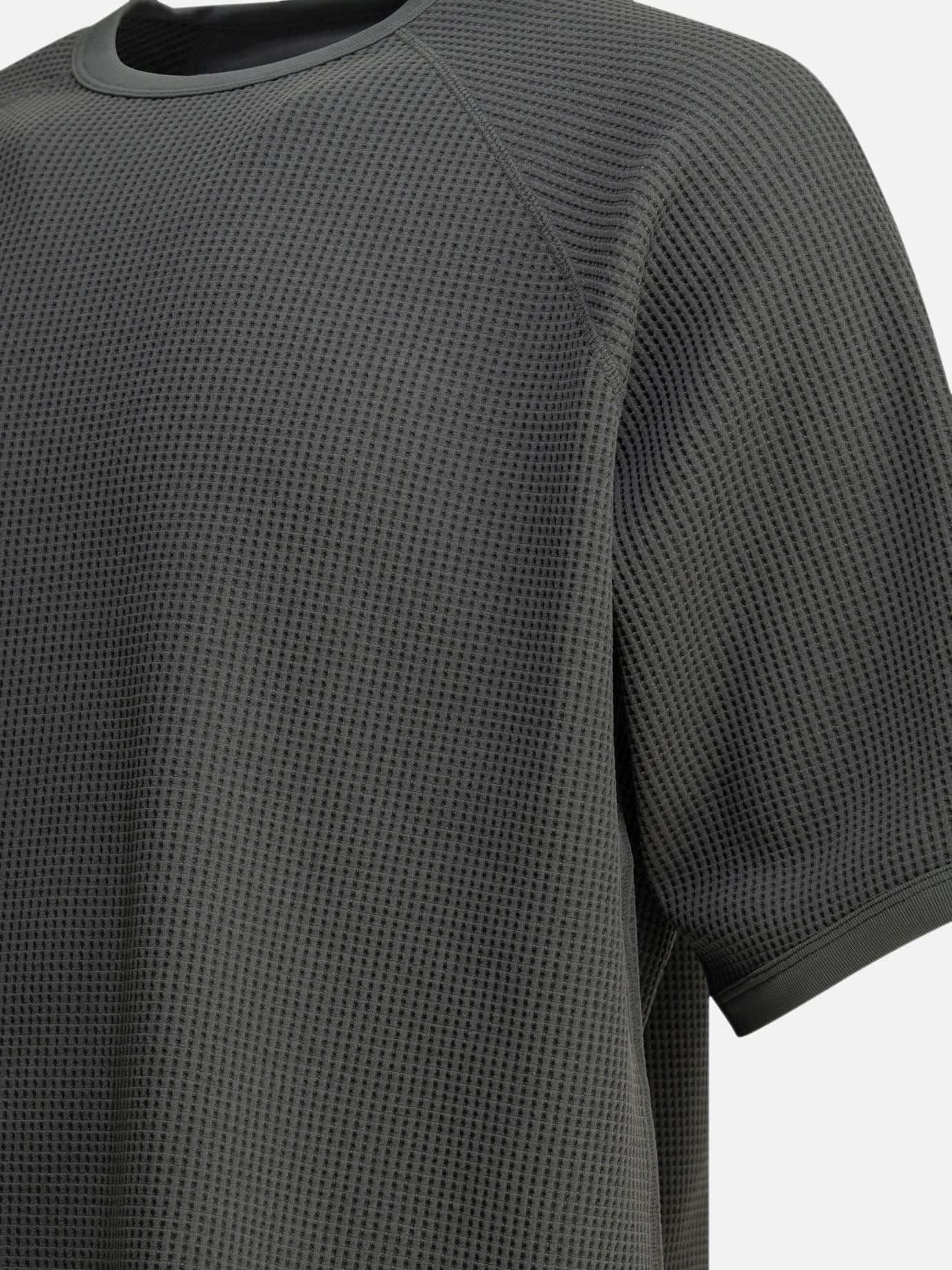 Crewneck t-shirts Solid colour Grey - Goldwin Men | PDP | VIETTI Online Store | Zoom-Modal_4