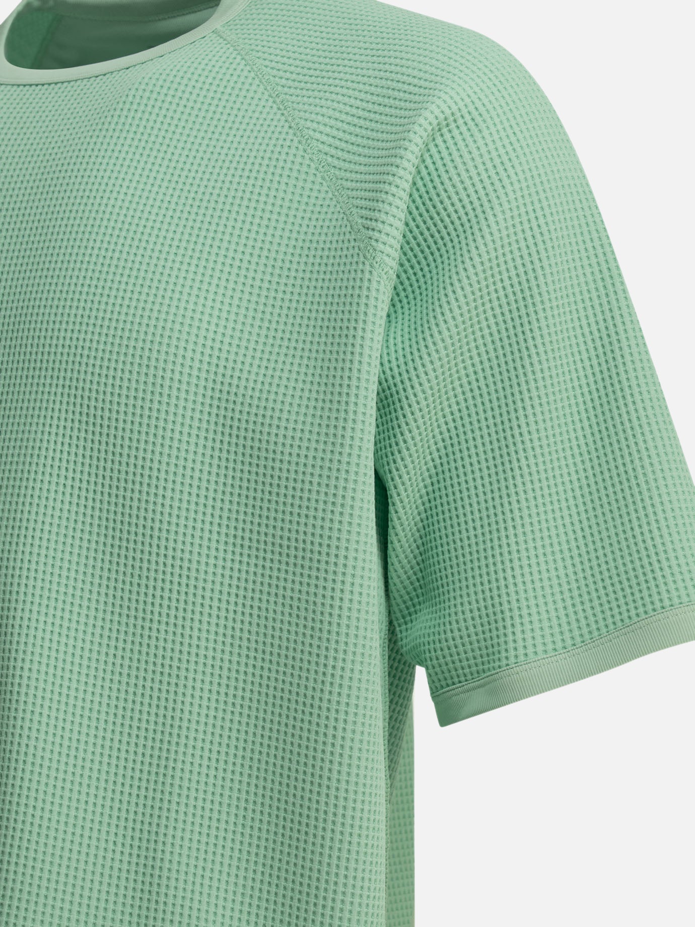 Crewneck t-shirts Solid colour Light blue - Goldwin Men | PDP | VIETTI Online Store | Zoom-Modal_4