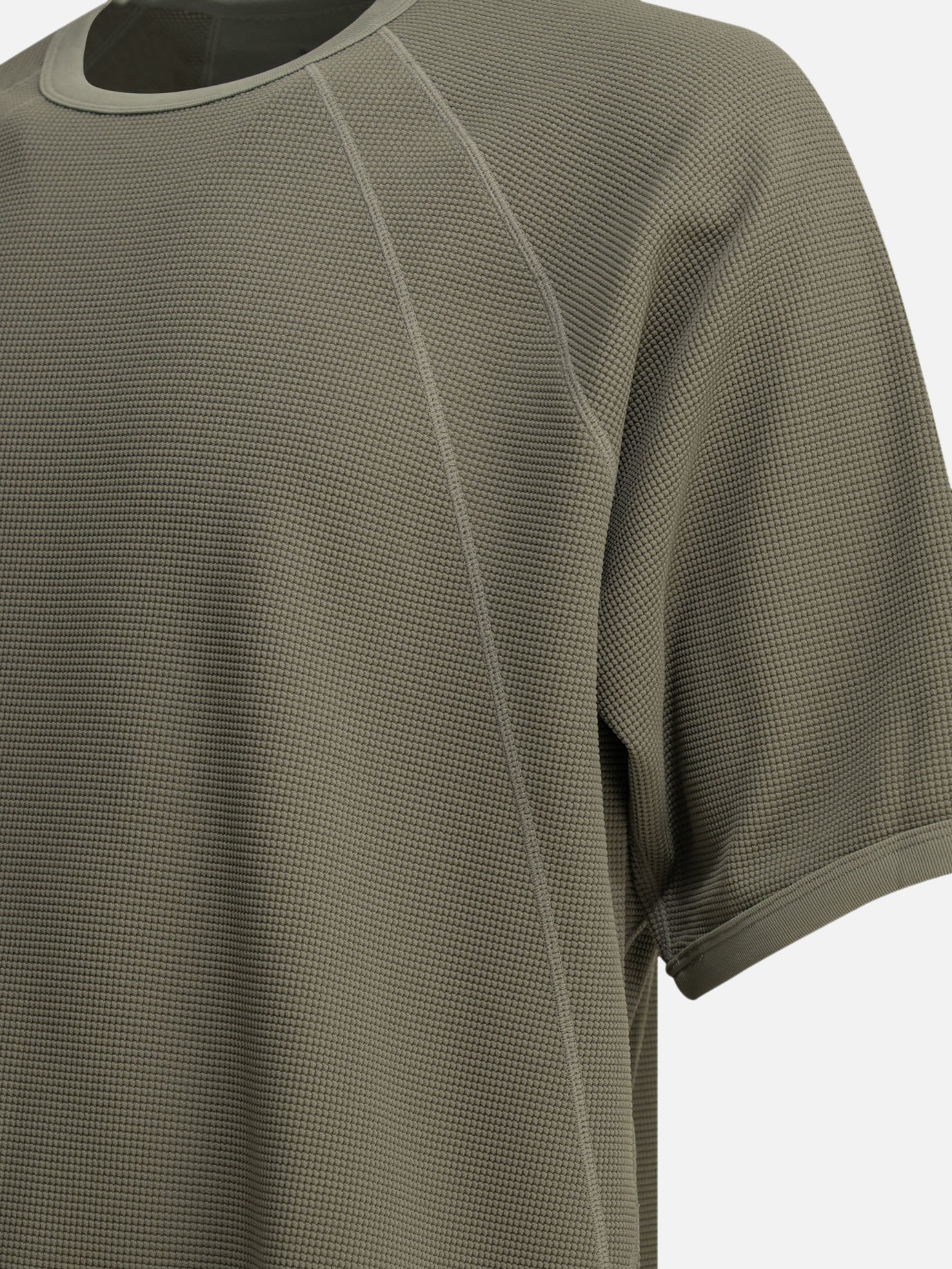 Crewneck t-shirts Solid colour Grey - Goldwin Men | PDP | VIETTI Online Store | Zoom-Modal_4