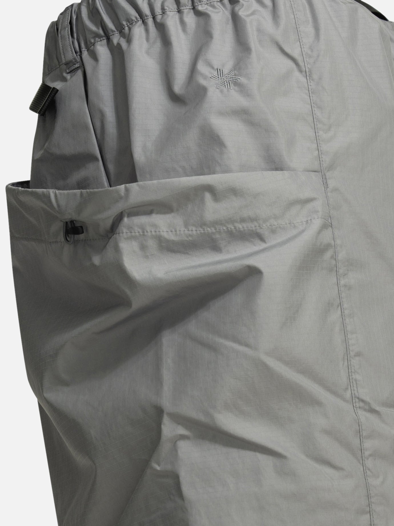 Technical shorts Solid colour Grey - Goldwin Men | PDP | VIETTI Online Store | Zoom-Modal_4