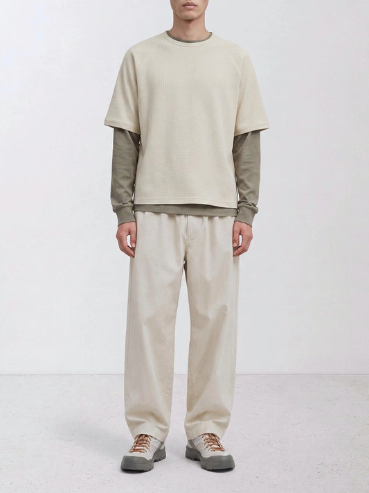 Sport trousers Solid colour Beige - Goldwin Men | PLP | VIETTI Online Store | 2