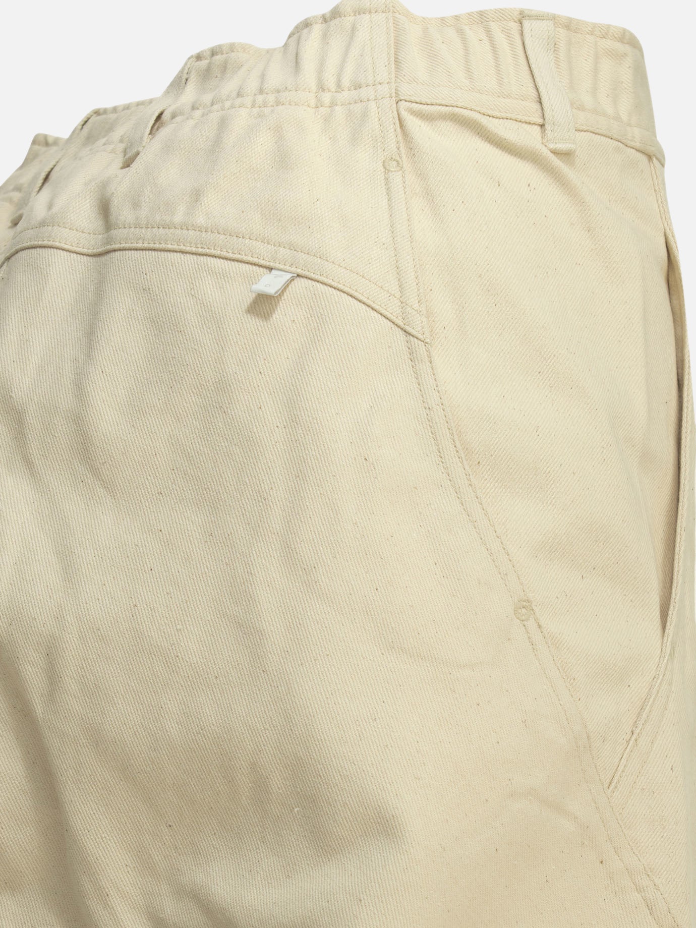 Wide-leg jeans Solid colour White - Goldwin Men | PDP | VIETTI Online Store | Zoom-Modal_6