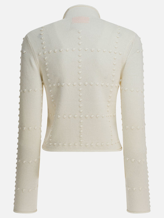 Guest in Residence "Popcorn" Turtleneck Sweater White