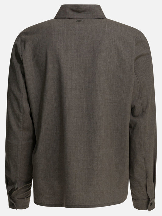 Giacche overshirt Solid colour Grigio - Herno Uomo | PLP | VIETTI Online Store | 2