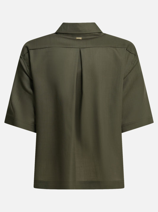 Casual shirts Solid colour Green - Herno Women | PLP | VIETTI Online Store | 2