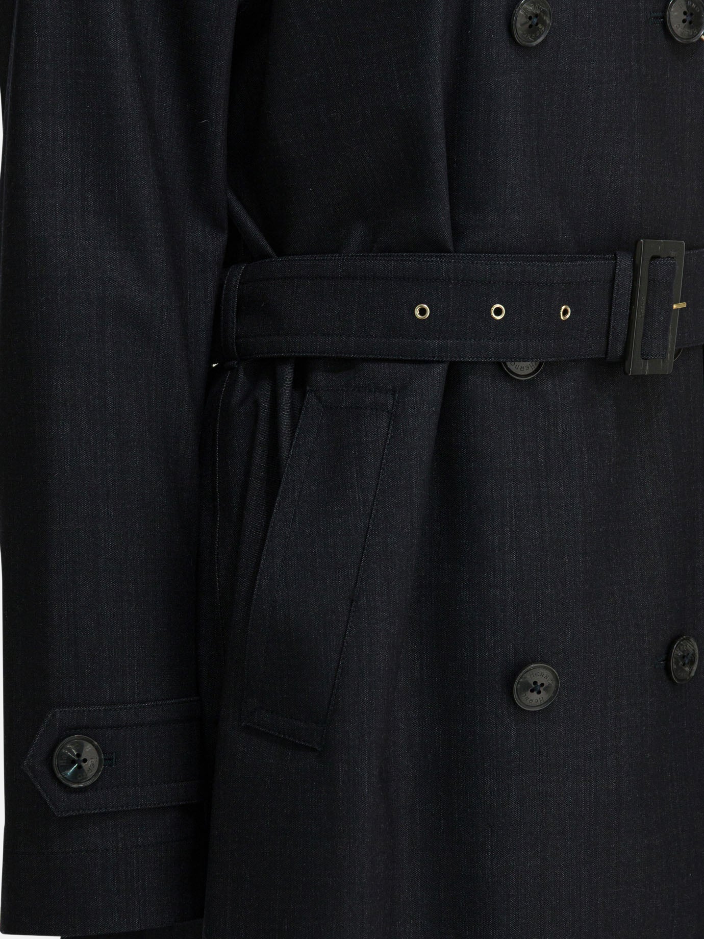 Raincoats & Trench coats Solid colour Blue - Herno Women | PDP | VIETTI Online Store | Zoom-Modal_4
