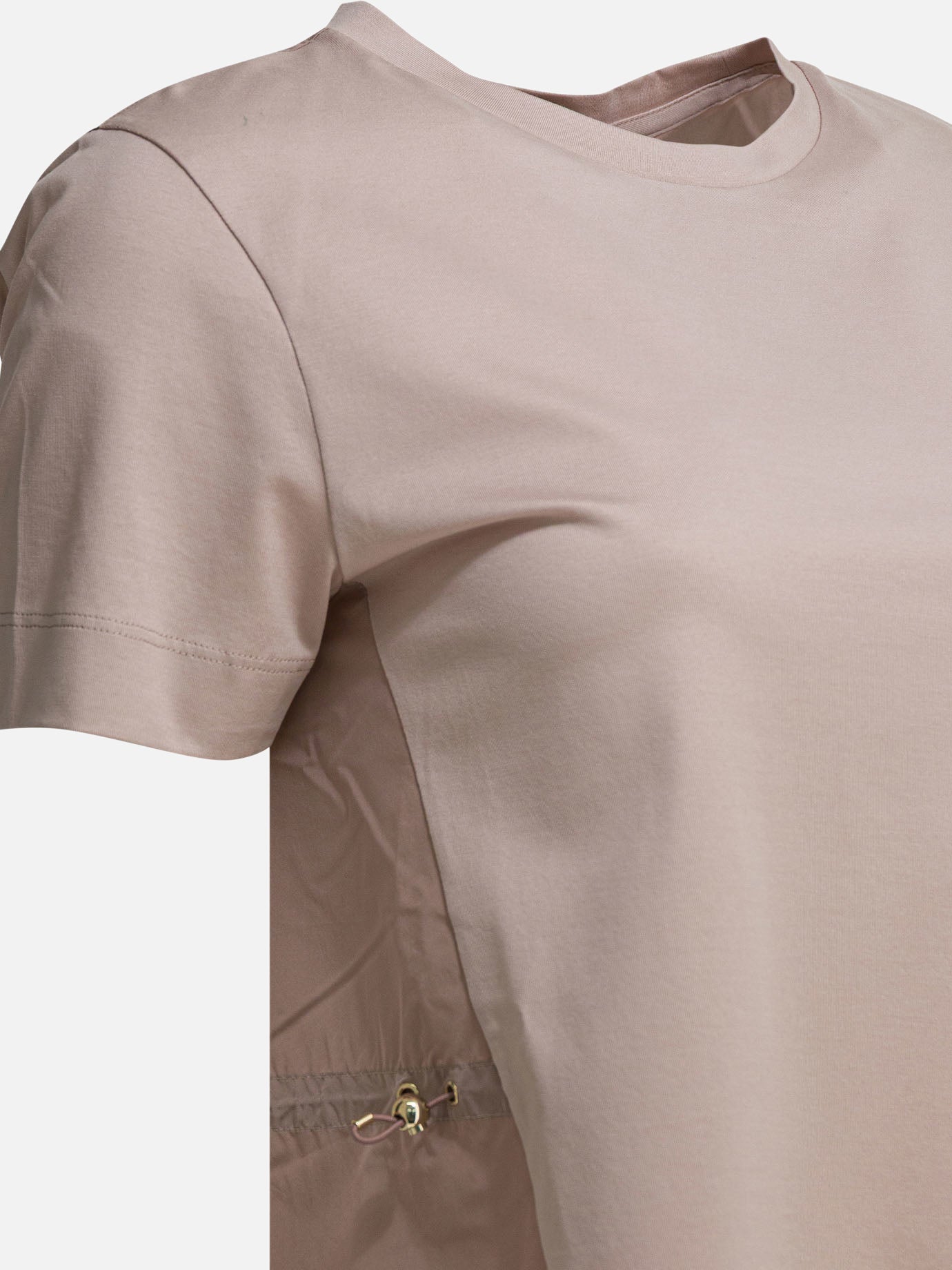 Crewneck t-shirts Solid colour Pink - Herno Women | PDP | VIETTI Online Store | Zoom-Modal_4
