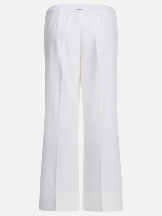 Leisure trousers Solid colour White - Herno Women | PLP | VIETTI Online Store | 2
