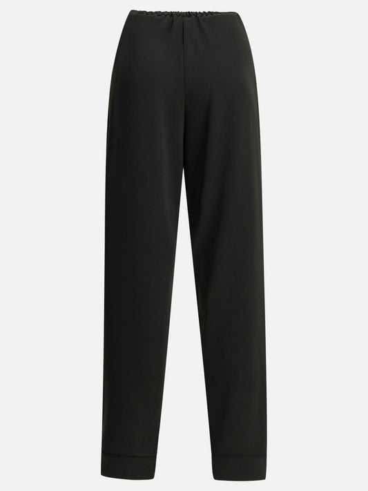 Leisure trousers Solid colour Black - Herno Women | PLP | VIETTI Online Store | 2