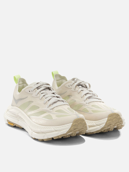 Low top sneakers 100% nylon - 100% rubber Beige - Hoka Men | PLP | VIETTI Online Store | 2