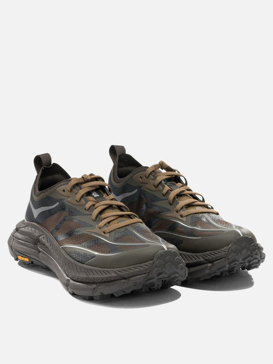 Low top sneakers 100% nylon - 100% rubber Brown - Hoka Men | PLP | VIETTI Online Store | 2
