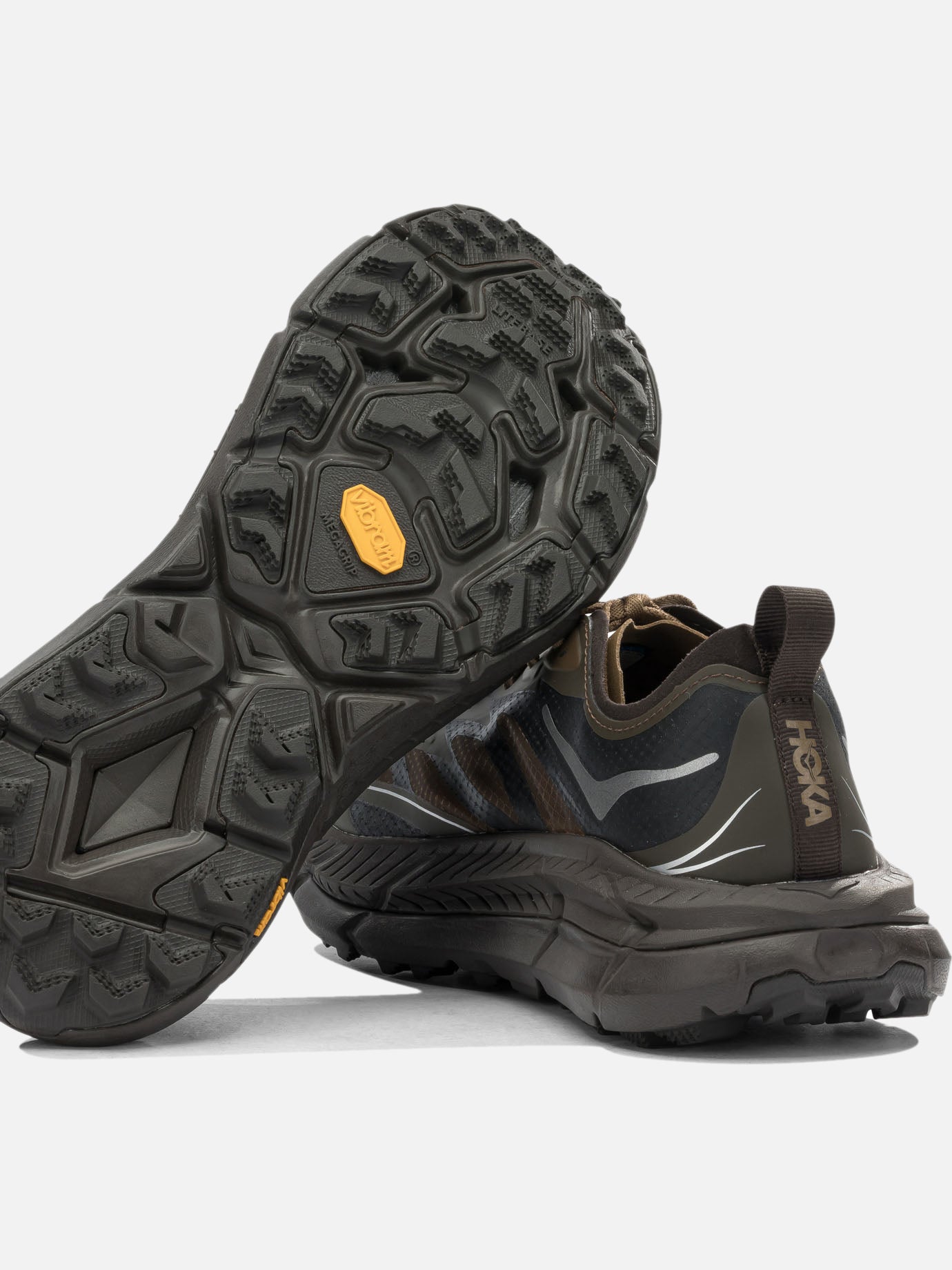 Low top sneakers 100% nylon - 100% rubber Brown - Hoka Men | PDP | VIETTI Online Store | Zoom-Modal_5