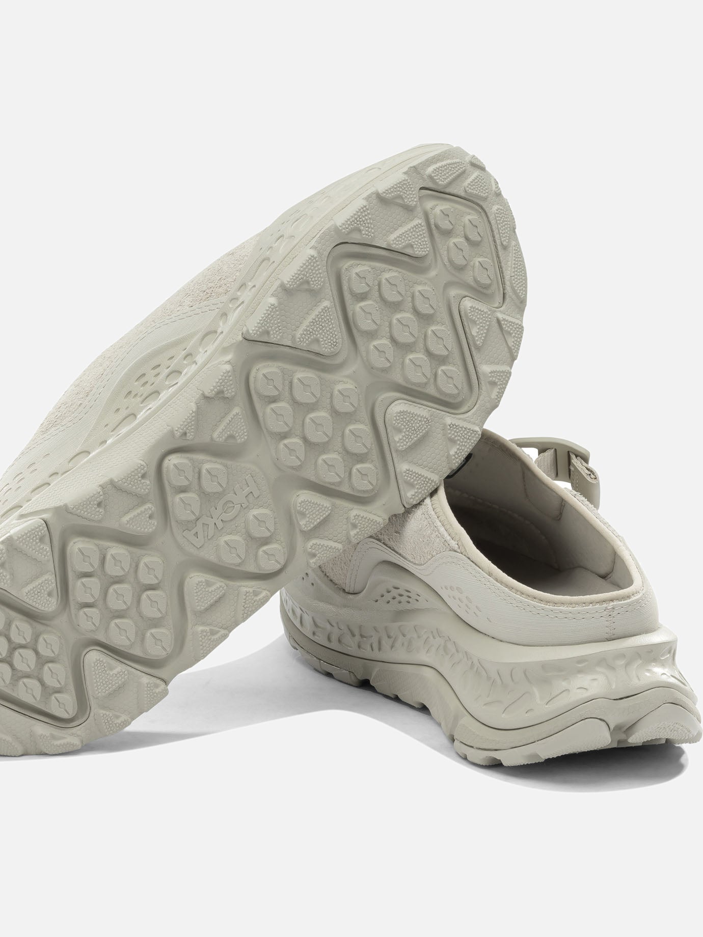 Flat sandals 100% leather - 100% fabric - 100% rubber Beige - Hoka Men | PDP | VIETTI Online Store | Zoom-Modal_5