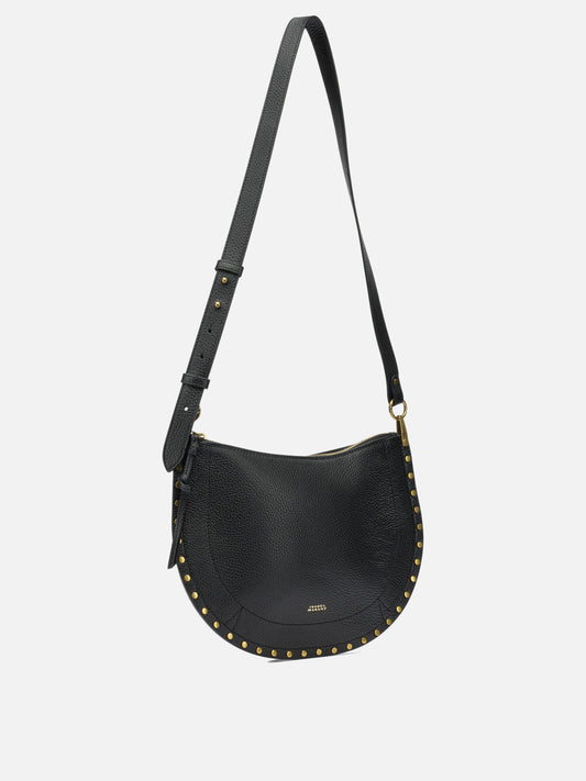 Medium bags 100% cow leather - Other fabric: 100% cotton Black - Isabel Marant Women | PLP | VIETTI Online Store | 2