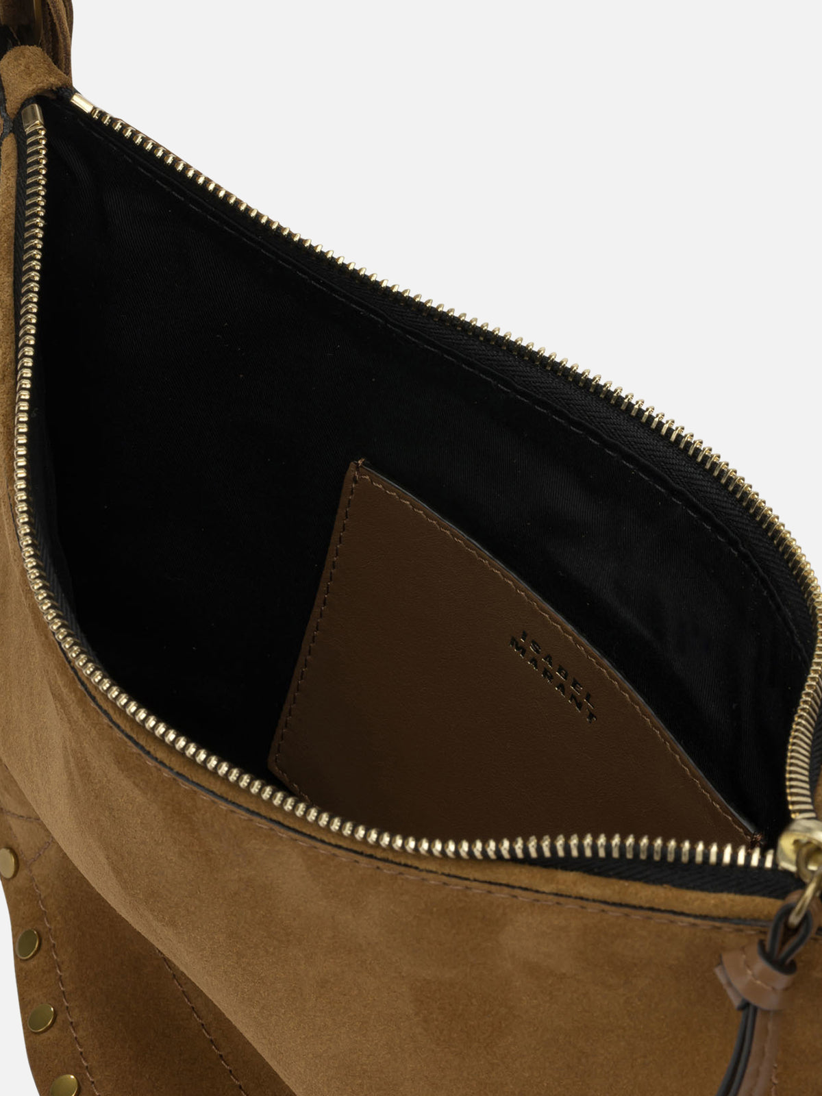 Isabel Marant "Oskan Soft" medium shoulder bag Brown