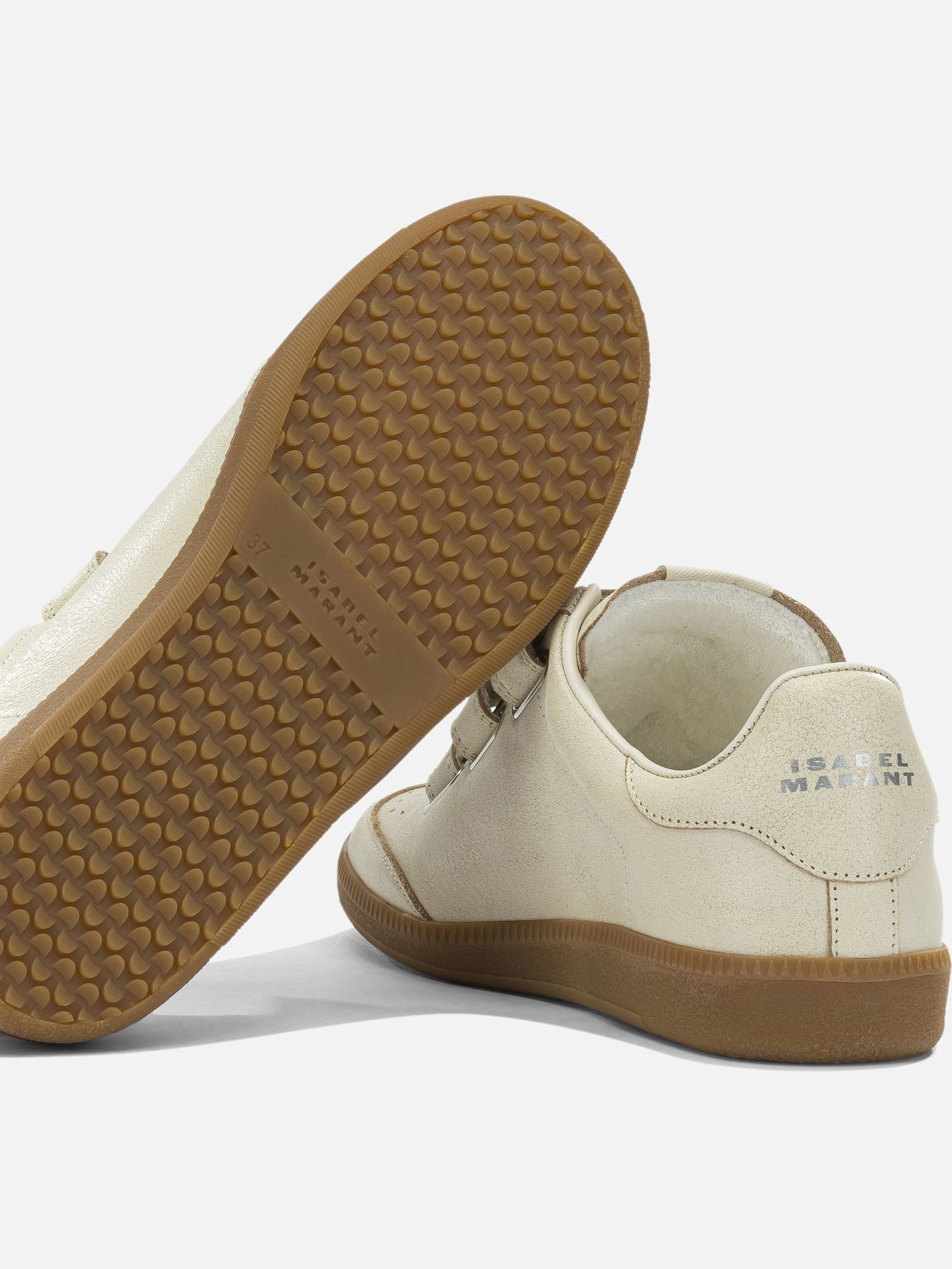 Low top sneakers 100% goat leather - 100% rubber Beige - Isabel Marant Women | PDP | VIETTI Online Store | Zoom-Modal_5