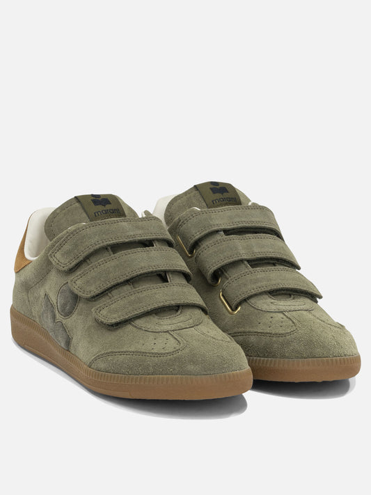 Low top sneakers 100% leather - 100% rubber Green - Isabel Marant Women | PLP | VIETTI Online Store | 2