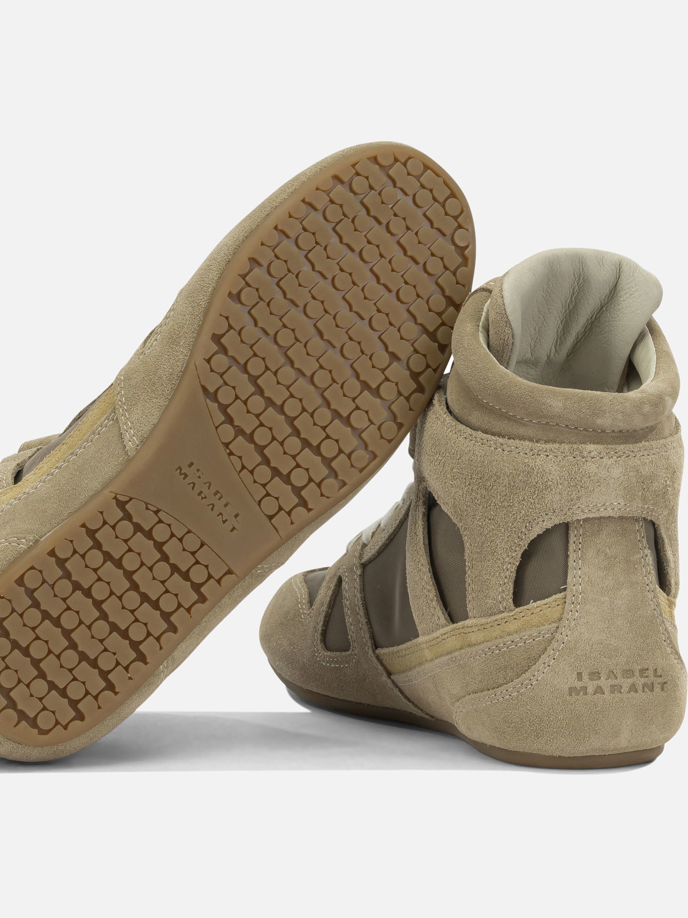 High top sneakers 100% leather - 100% rubber Beige - Isabel Marant Women | PDP | VIETTI Online Store | Zoom-Modal_5