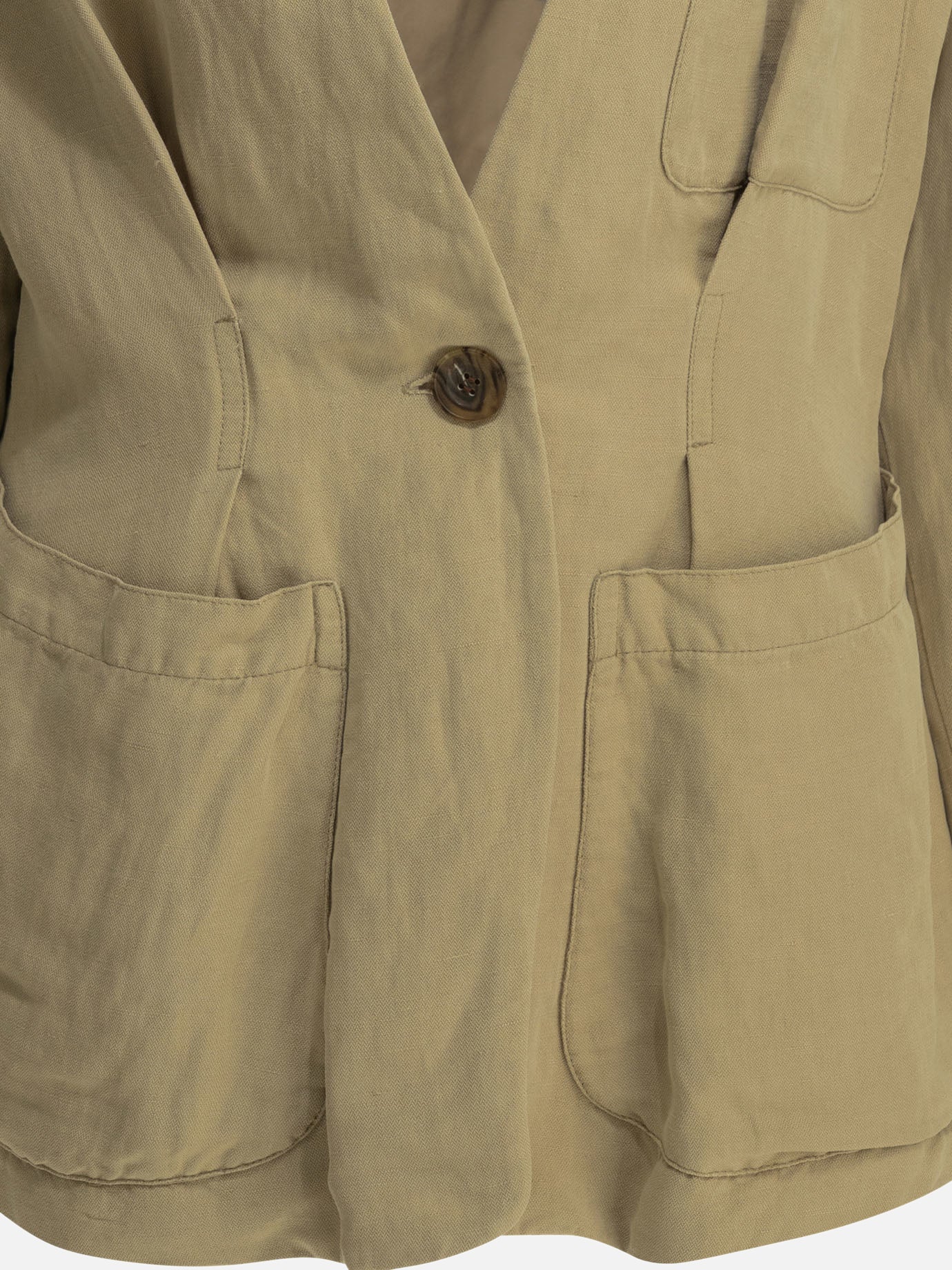 Blazers Solid colour Beige - Isabel Marant Women | PDP | VIETTI Online Store | Zoom-Modal_4
