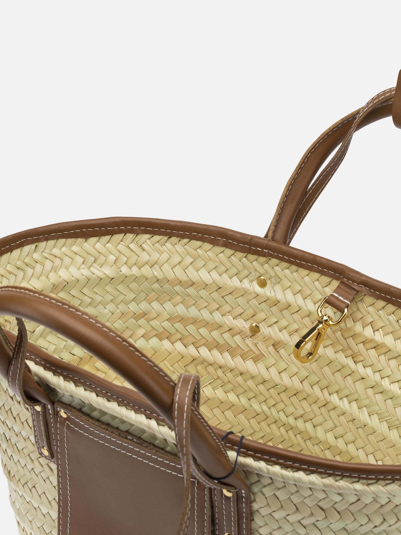 Large bags 100% other fibers - Secondary fabric: 100% cow leather Brown - Jacquemus Women | PDP | VIETTI Online Store | Zoom-Modal_5