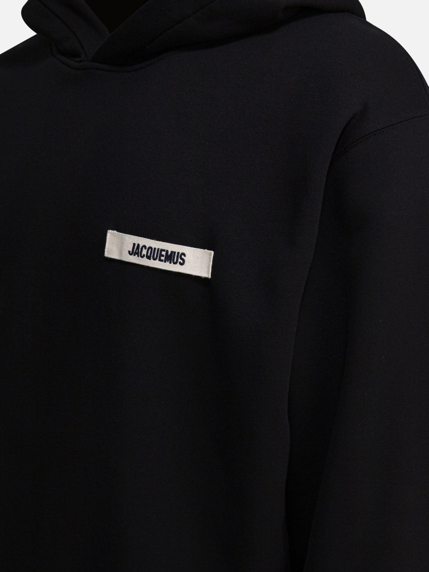 Jacquemus "Gros Grain" Hoodie Black