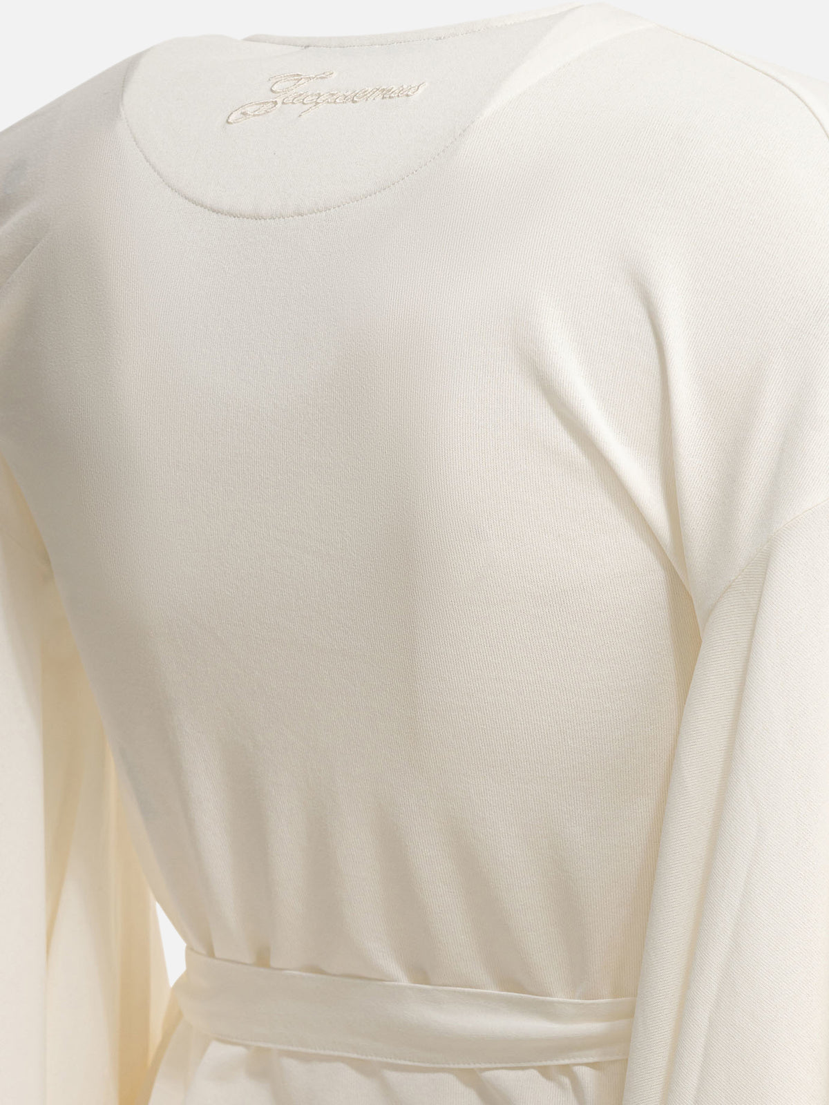 Jacquemus Casual wrap-around top White