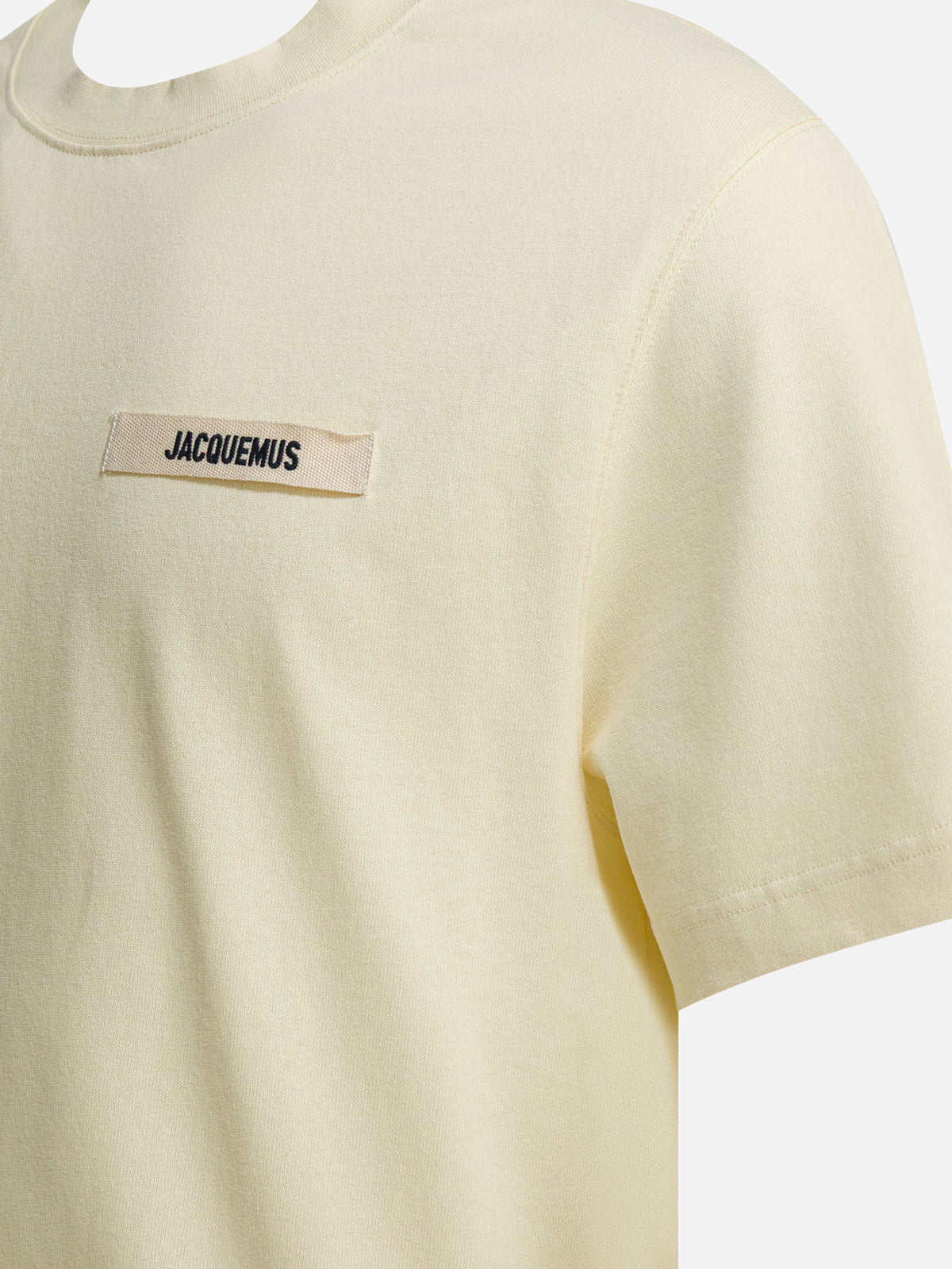 Jacquemus "Gros Grain" T-shirt Beige