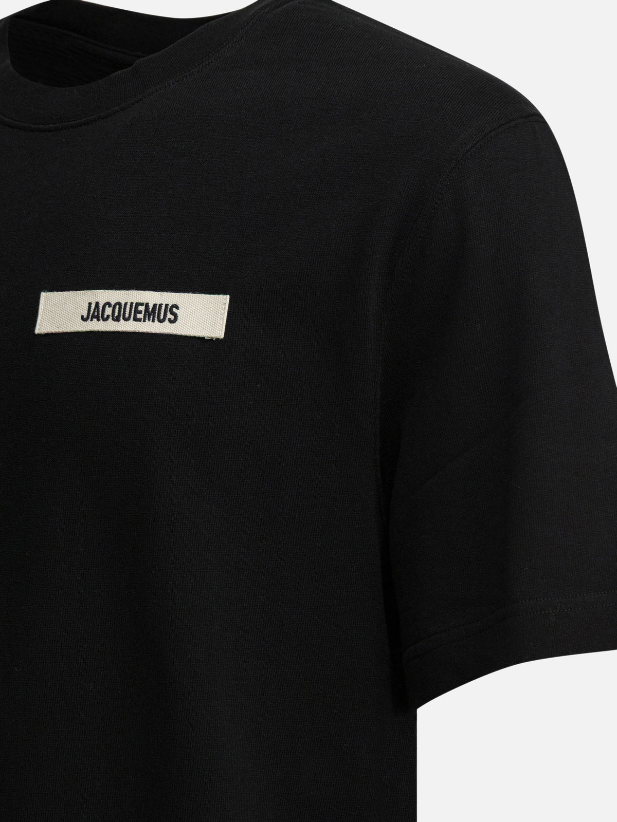 Jacquemus "Gros Grain" T-shirt Black