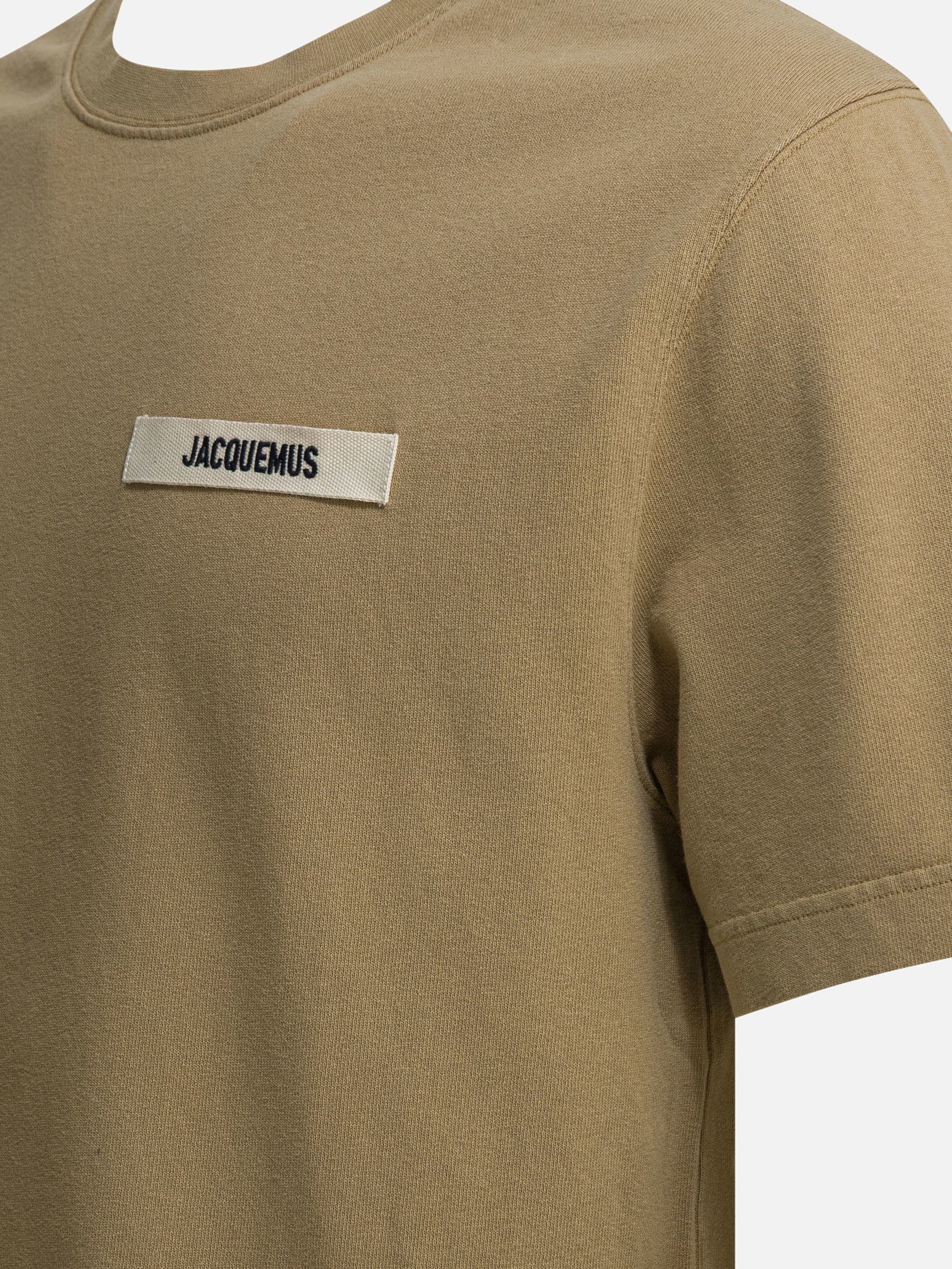 Crewneck t-shirts Logo Beige - Jacquemus Men | PDP | VIETTI Online Store | Zoom-Modal_4