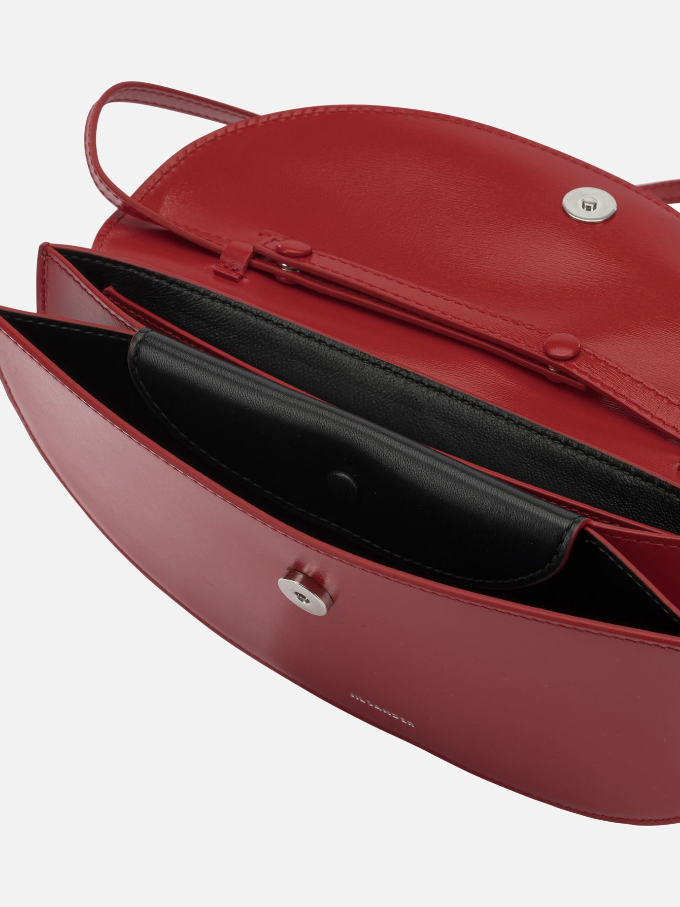 Portafogli 100% cow leather - Lining: 100% sheep leather Rosso - Jil Sander Donna | PDP | VIETTI Online Store | Zoom-Modal_5