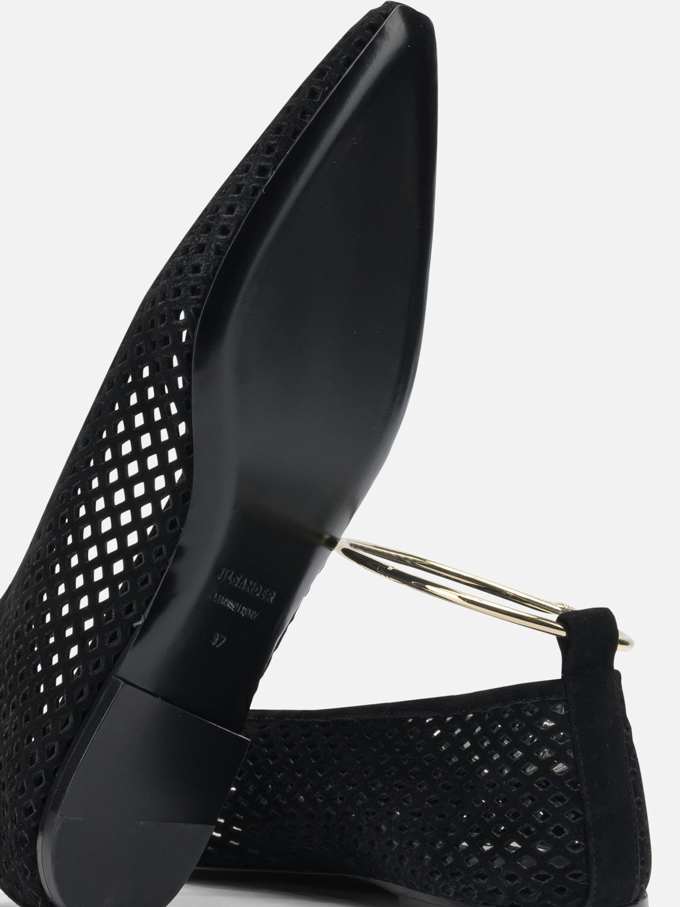 Classic ballet flats 100% goat leather - 100% cow leather Black - Jil Sander Women | PDP | VIETTI Online Store | Zoom-Modal_5