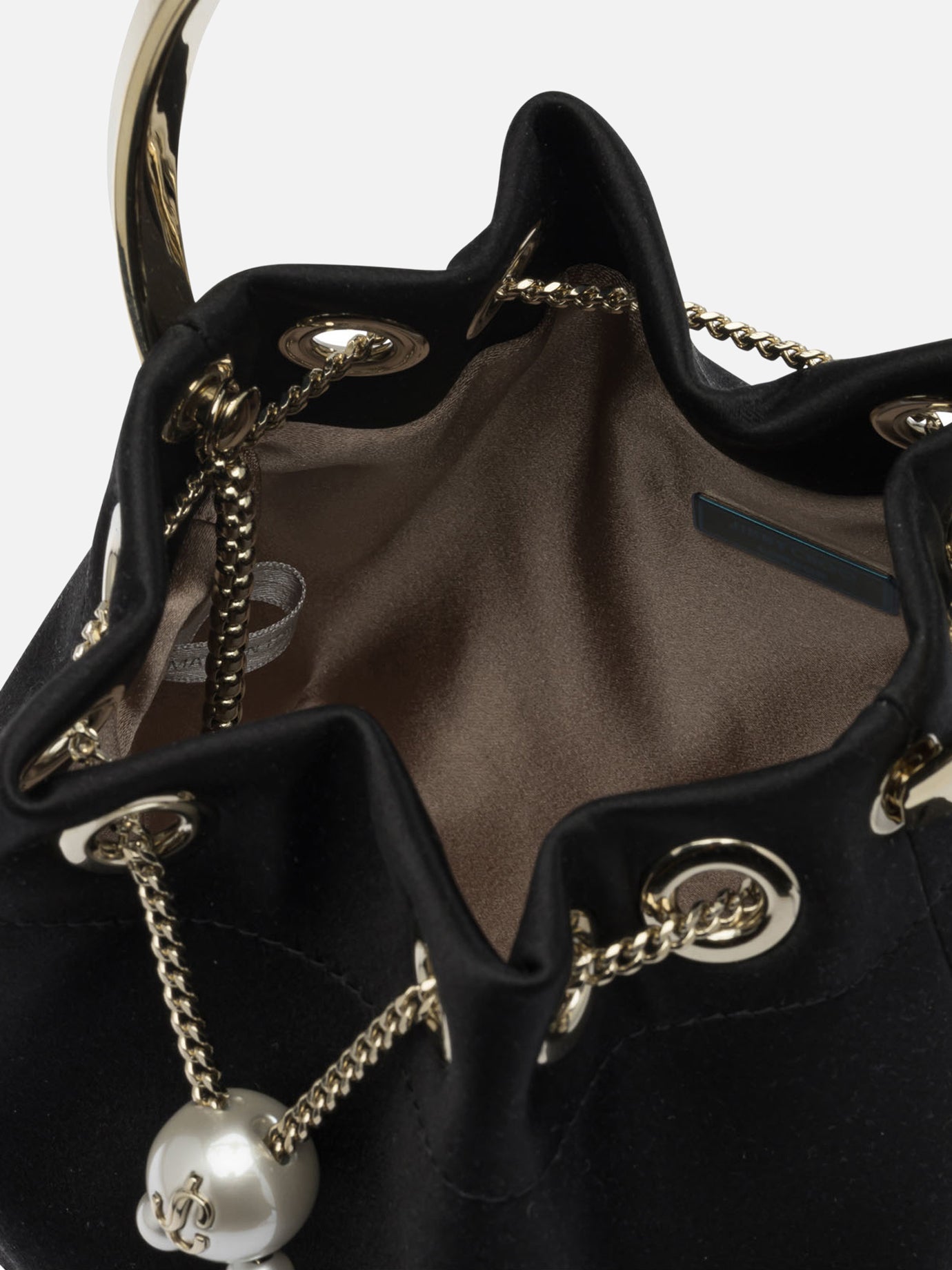 Mini bags 77% fabric 20% brass 3% acrylonitrile butadiene styrene Black - Jimmy Choo Women | PDP | VIETTI Online Store | Zoom-Modal_5