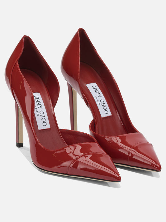 Jimmy Choo "Brigitte 100 mm" Décolleté Red