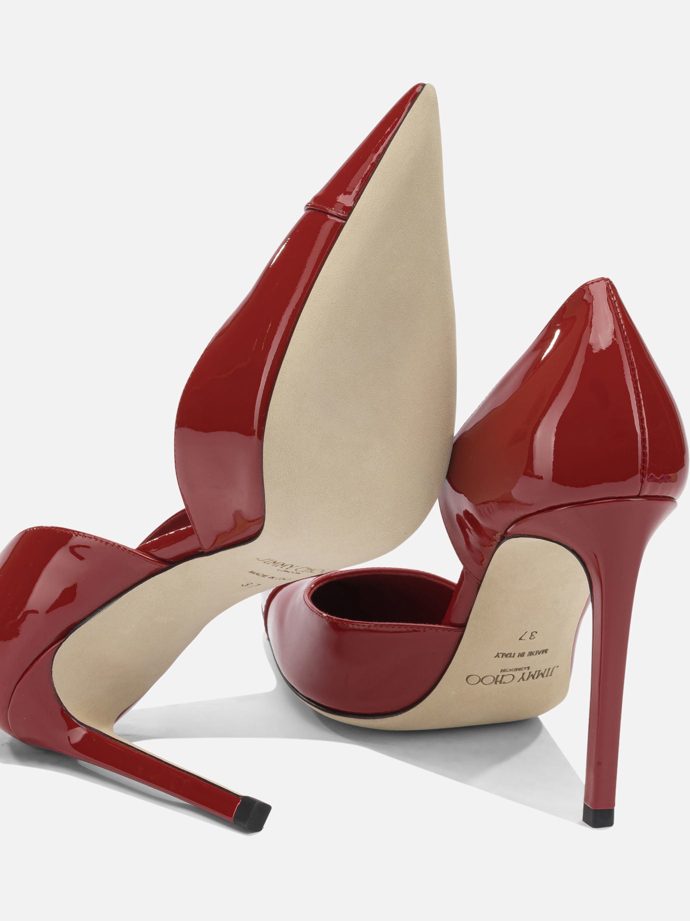 Pumps 88% leather 5% salpa 3% metal 4% plastic - 100% calf Red - Jimmy Choo Women | PDP | VIETTI Online Store | Zoom-Modal_5