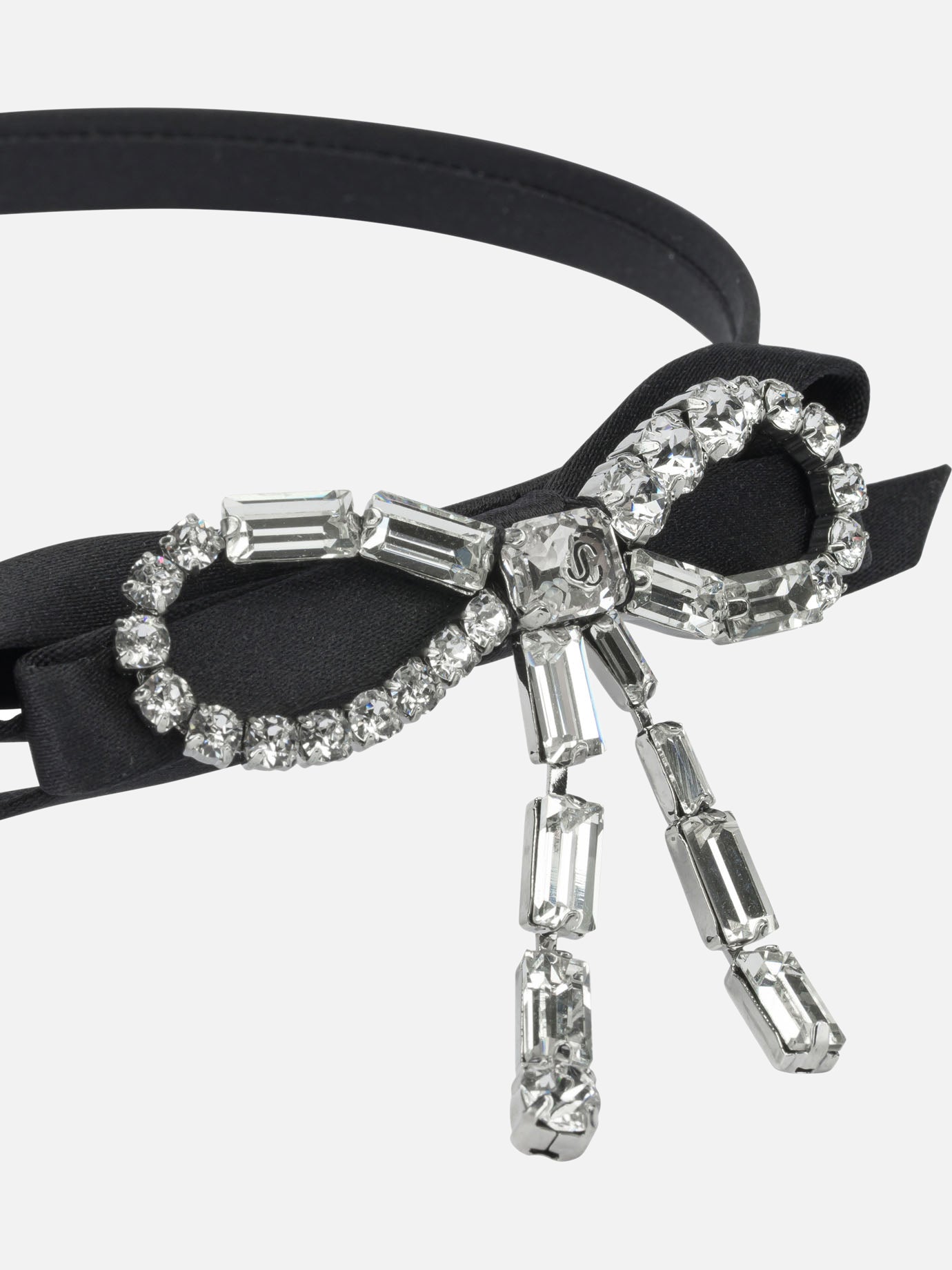 Cerchietti 60% polyester 20% steel 20% crystal Nero - Jimmy Choo Donna | PDP | VIETTI Online Store | Zoom-Modal_2