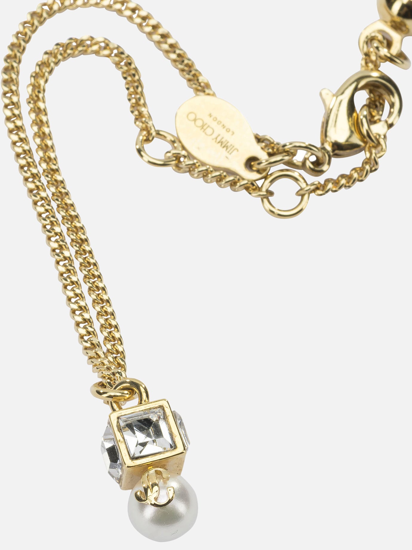 Bracelets & Anklets 60% brass 20% glass 20% acrylonitrile butadiene styrene Gold - Jimmy Choo Women | PDP | VIETTI Online Store | Zoom-Modal_2