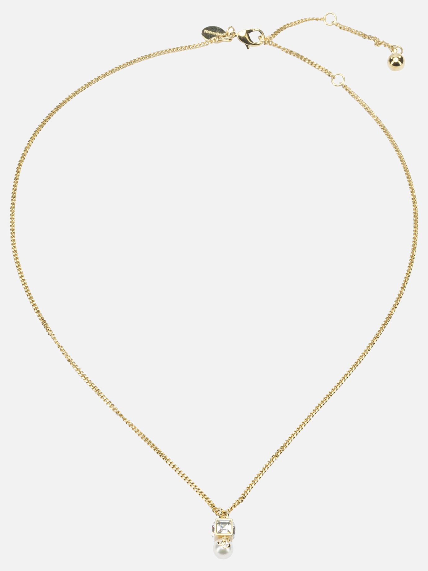 Necklaces 60% brass 20% glass 20% acrylonitrile butadiene styrene Gold - Jimmy Choo Women | PDP | VIETTI Online Store | Zoom-Modal_2