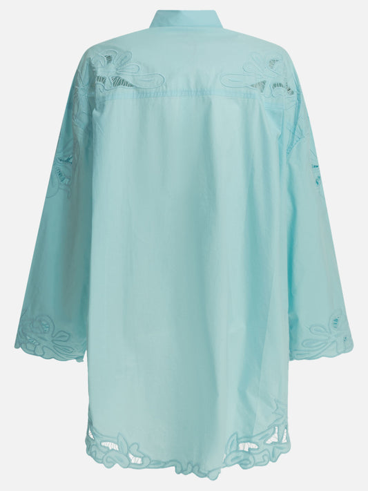 Casual shirts Embroidered Light blue - Juliet Dunn Women | PLP | VIETTI Online Store | 2